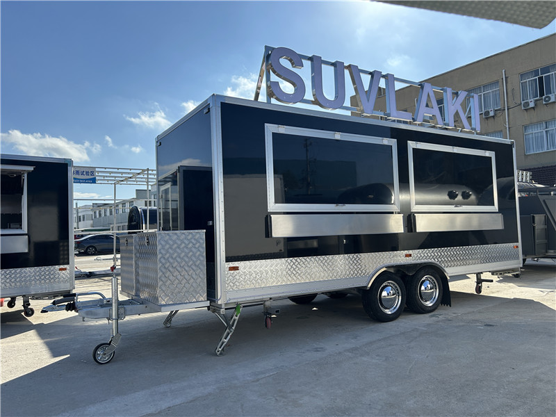 Best Tacos Food Trailer & Burger Food Truck 550cm