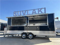 Best Tacos Food Trailer & Burger Food Truck 550cm