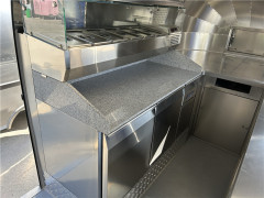 Pizza Food Truck European food trailers 450cm