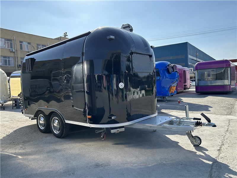 Pizza Food Truck European food trailers 450cm