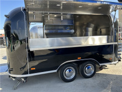 Pizza Food Truck European food trailers 450cm