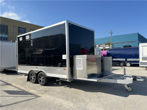 Burger Food Truck Food Trailer 400cm