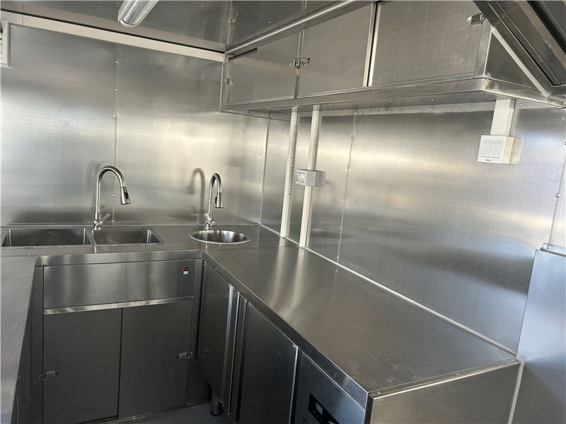 Best Tacos Food Trailer & Burger Food Truck 550cm