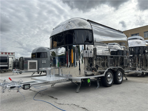 Airstream Burger Food Truck Ice Cream Food Trailer