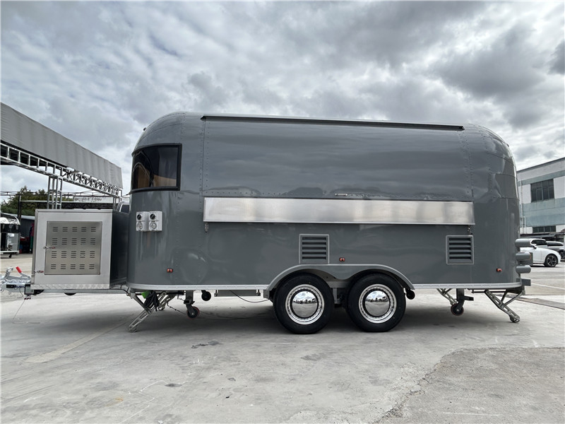 Airstream Food Trailer Food Truck 500cm Grey