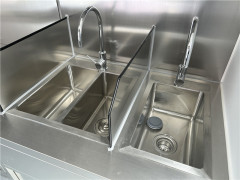 Small Box Food Trucks Concession Food Trailers 300cm