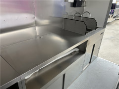 Small Box Food Trucks Concession Food Trailers 300cm
