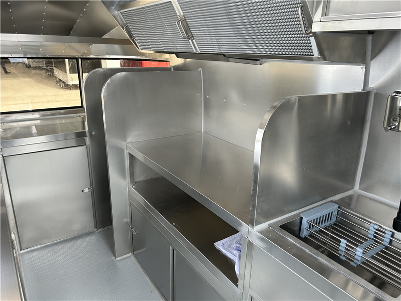 Airstream Burger Food Truck Ice Cream Food Trailer