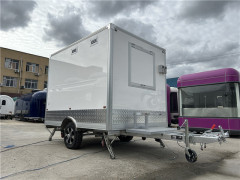 Small Box Food Trucks Concession Food Trailers 300cm