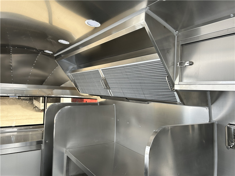 Airstream Burger Food Truck Ice Cream Food Trailer