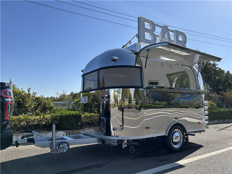 Airstream Food Trailer & Food Truck: Mobile Bar, Coffee, Drinks & Beverage Destination for Foodies