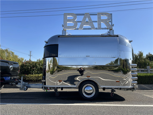 Airstream Food Trailer &amp; Food Truck: Mobile Bar, Coffee, Drinks &amp; Beverage Destination for Foodies