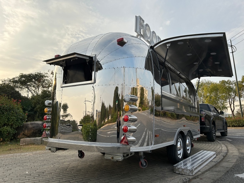 Airstream Food Trailer for Burger Business | Fully Equipped Mobile Kitchen