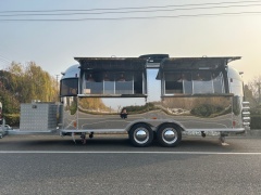 580cm Airstream Style Mobile Food Trailer | Complete Commercial Cooking Kitchen