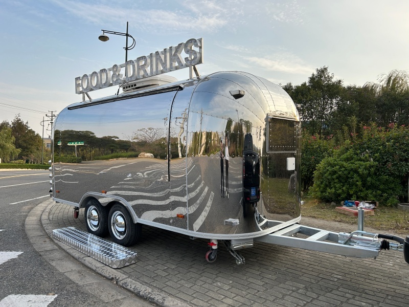 Airstream Food Trailer for Burger Business | Fully Equipped Mobile Kitchen