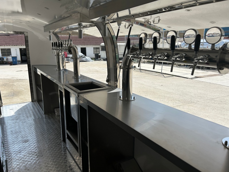 Airstream Mobile Bar Trailer Draft Beer Food Trailer