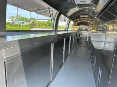 Grey Airstream Style 900cm Mobile Food Trailer | Fully Equipped Catering Trailer