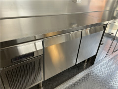 450cm Airstream Food Trailer – Custom Stainless Kitchen for European Street Food Business