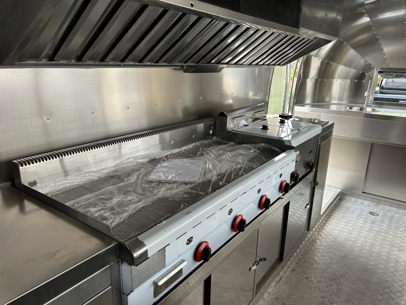 Airstream Food Trailer for Burger Business | Fully Equipped Mobile Kitchen