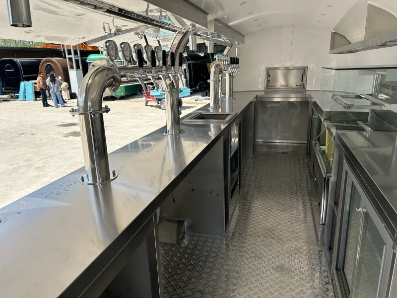 Airstream Mobile Bar Trailer Draft Beer Food Trailer