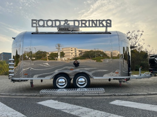 Airstream Food Trailer for Burger Business | Fully Equipped Mobile Kitchen