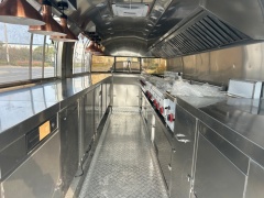 580cm Airstream Style Mobile Food Trailer | Complete Commercial Cooking Kitchen