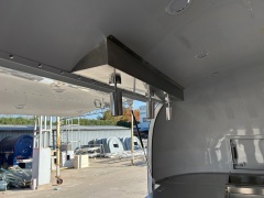 Custom 4M Black Airstream Food Trailer | European Standard Mobile Kitchen Trailer