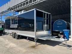 780cm USA Standard Food Trailer, NSF Certified Fully Equipped Mobile Concession Trailer For Sale