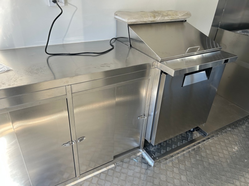 780cm USA Standard Food Trailer, NSF Certified Fully Equipped Mobile Concession Trailer For Sale