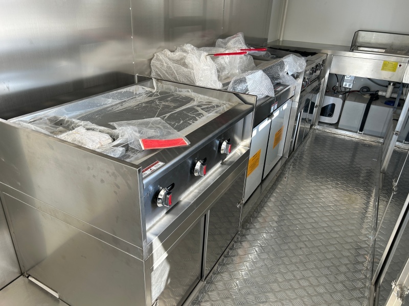 780cm USA Standard Food Trailer, NSF Certified Fully Equipped Mobile Concession Trailer For Sale