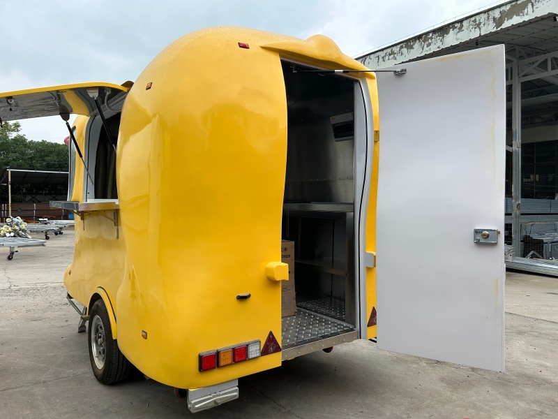 Cute Cartoon Dog Shape Multi-purpose Trailer | Mobile Food Trailer & Mobile Dog Grooming Wash Trailer