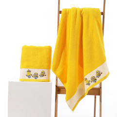 Minions satin printed bath towel (Y8885)