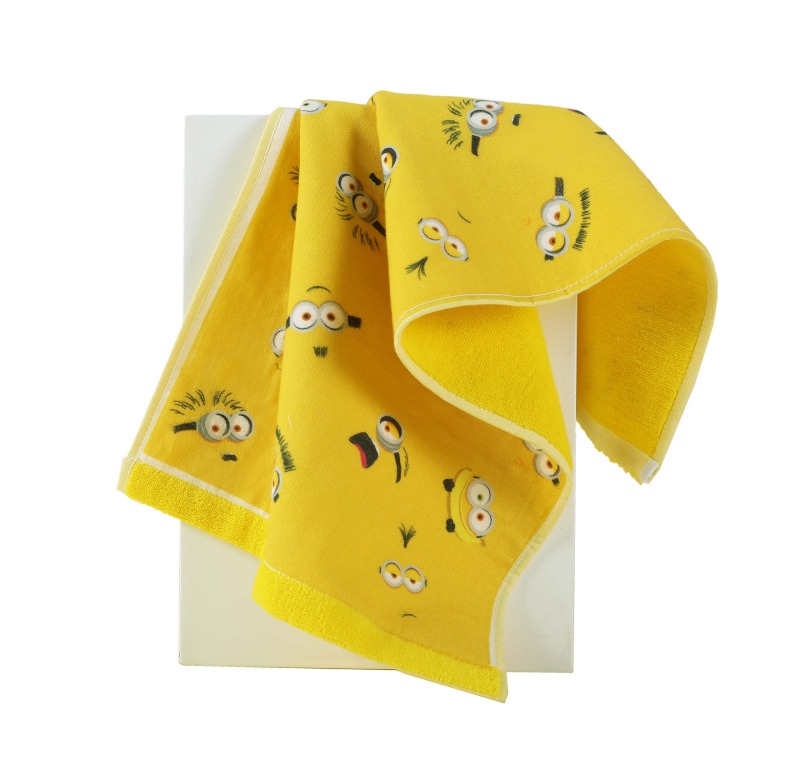 Minions cotton printed children's towel (T8716)