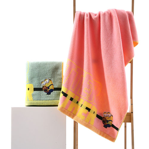 Minions cotton antibacterial bath towel (Y8801)