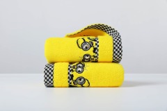 Minions pure cotton jacquard medium towel （Z8970）