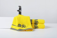 Minions pure cotton jacquard medium towel （Z8970）