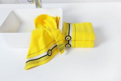 Minions satin cut velvet children's towel (T8717)