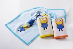 Minions digital printed children's towel (T8741)