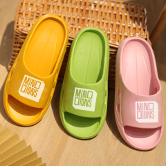 Minions colored fudge sandals（L6677）