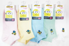 Minions Lady Boat Socks S4212