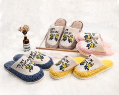 Minions indoor anti-slip warm cotton slippers L6253