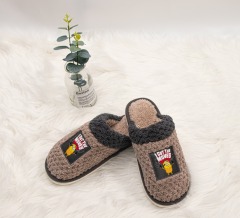 Minions indoor add velvet warm cotton slippers L6154