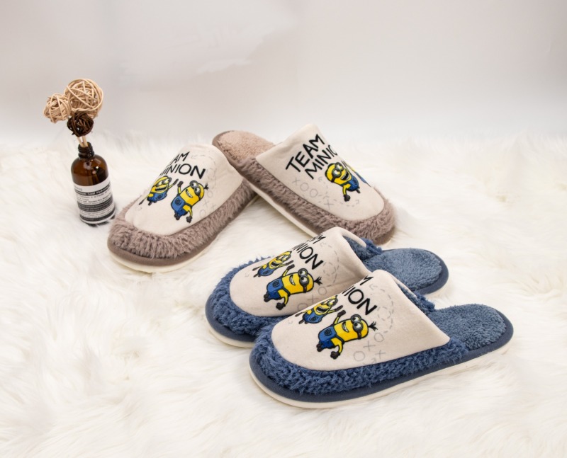Minions indoor anti-slip warm cotton slippers L6153