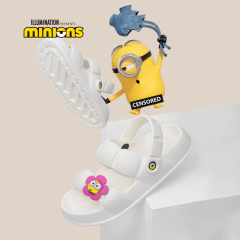 Minion flower on the bar adults antibacterial sandals L6674