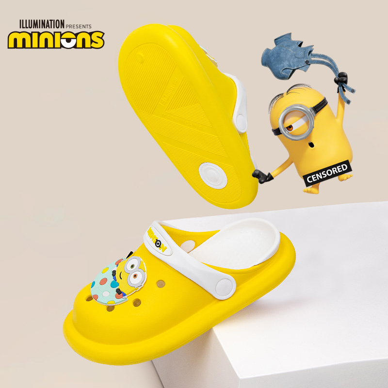 Minion easter egg hole hole antibacterial sandals L6637