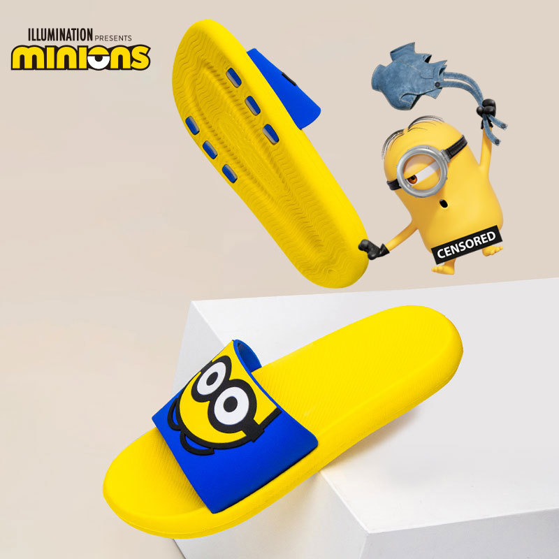 Minion big eyes for fun sandals L6616