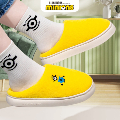 Minions cute warm comfortable cotton slippers L6030