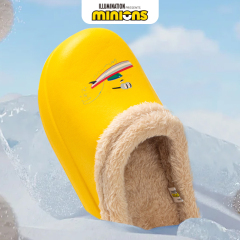 Minion children's velvet waterproof slippers L6686