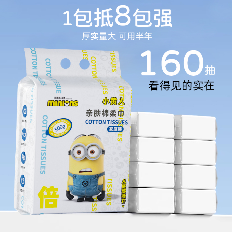 Minions Skin Friendly Cotton Pad 600g