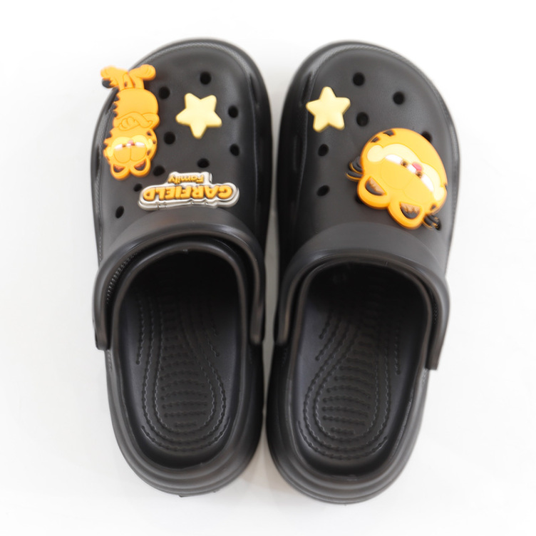 Garfield Family Orange Fleece Sleeping Master Cave Shoes